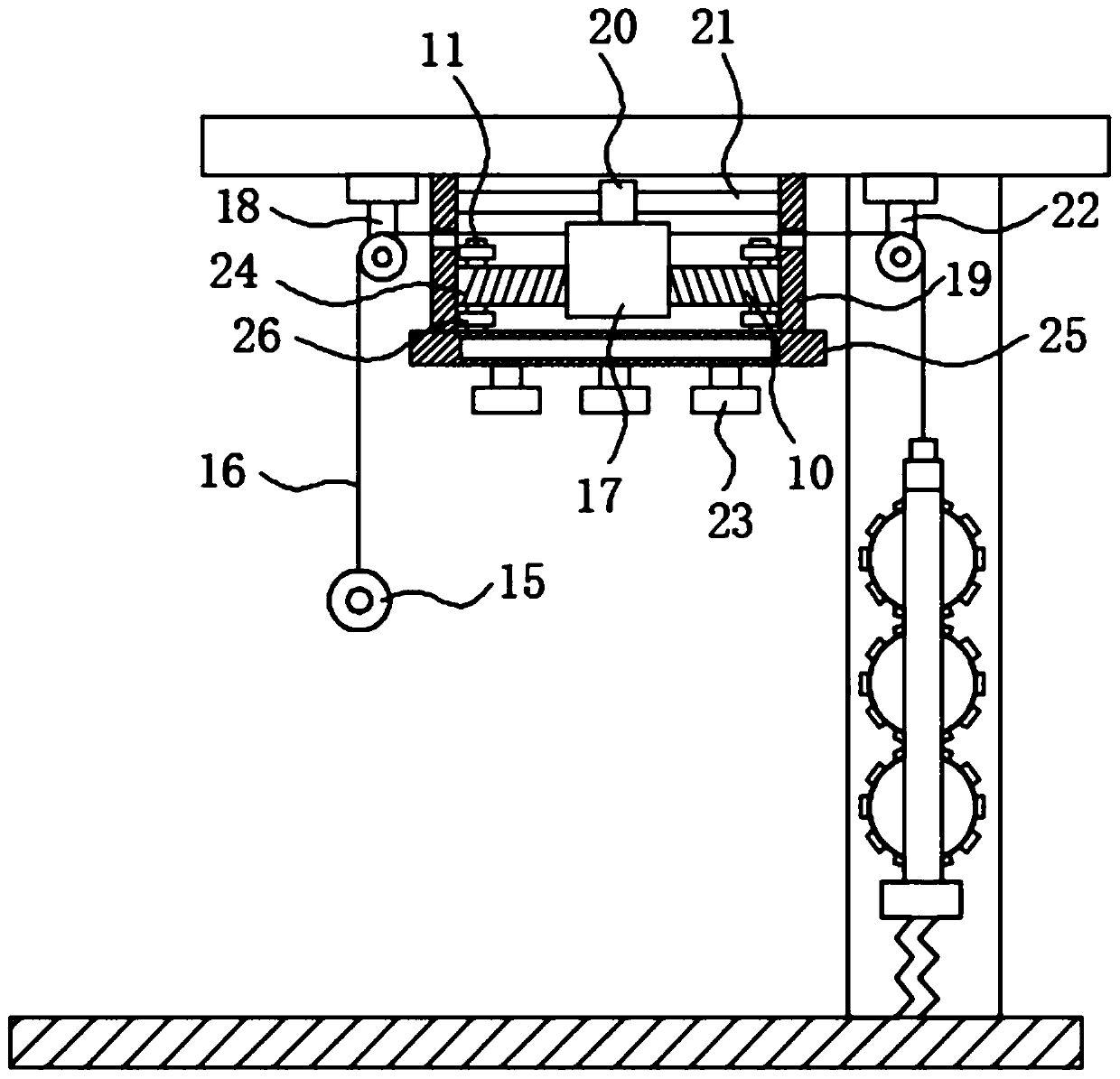 Tensile force exercise equipment and exercise method