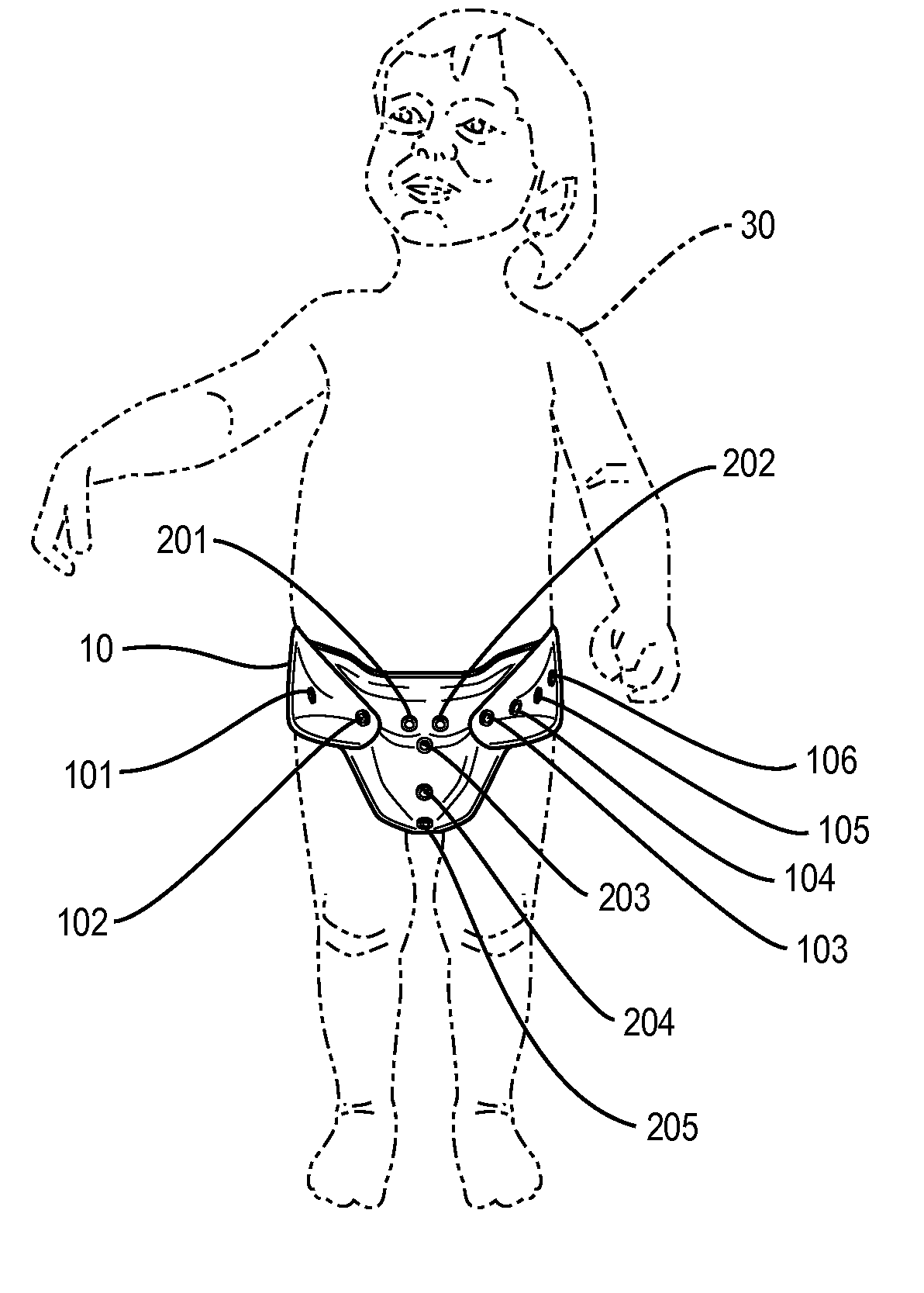 Adjustable diaper cover with pockets