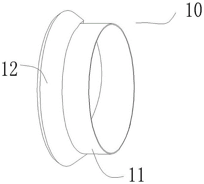 Rubber ring installation mechanism of RO machine filter element