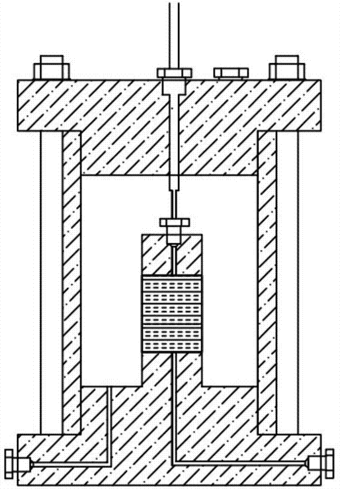 Rock permeability testing system and testing method