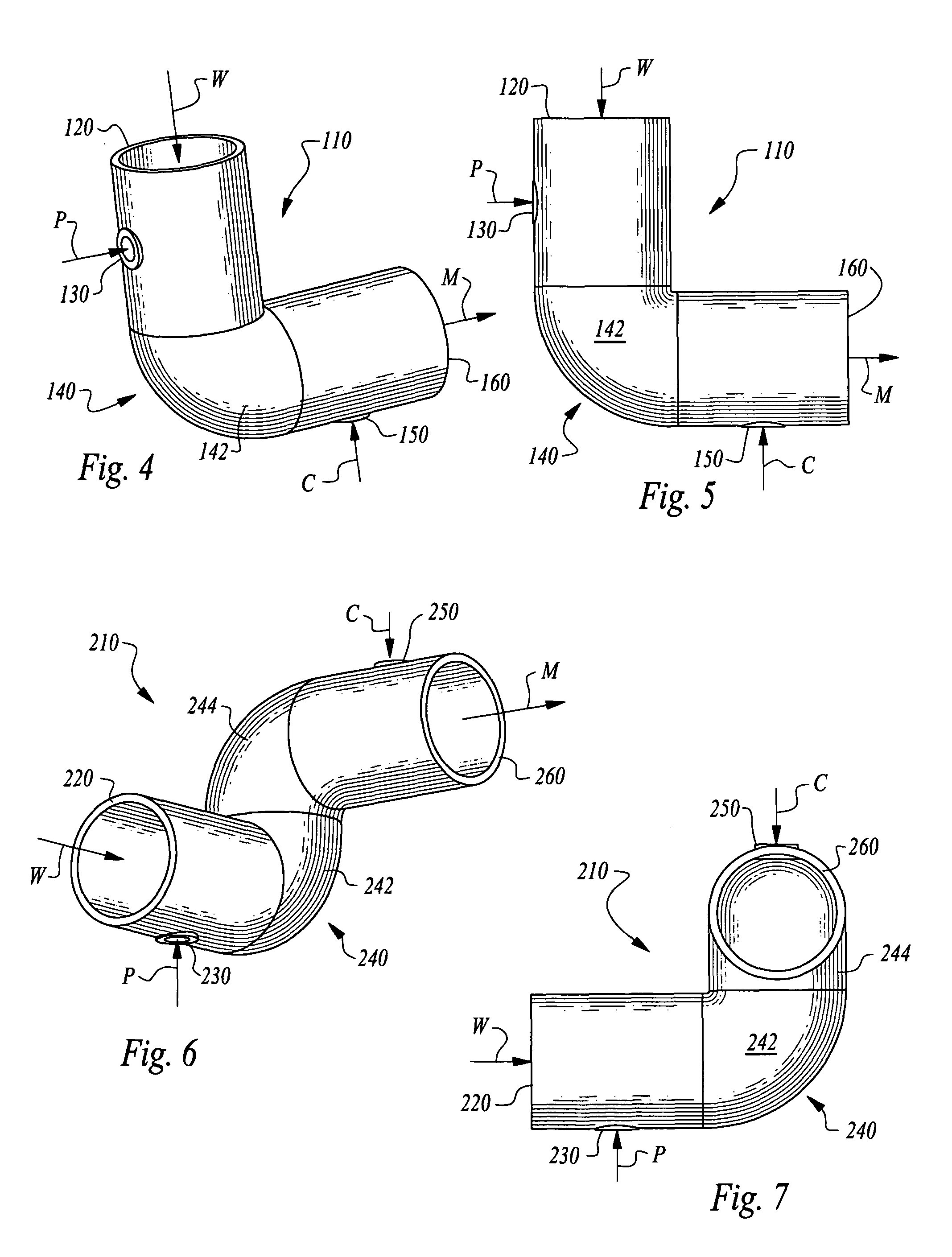 Polymer mixer powered by hydrodynamic forces