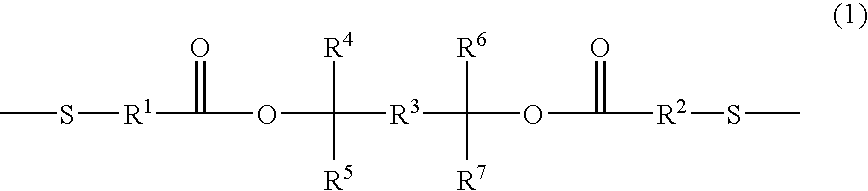 Positive photosensitive resin and novel dithiol compound