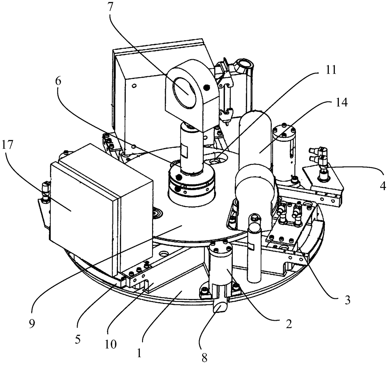 Nuclear power plant radioactive waste metal bucket transferring gripping apparatus device