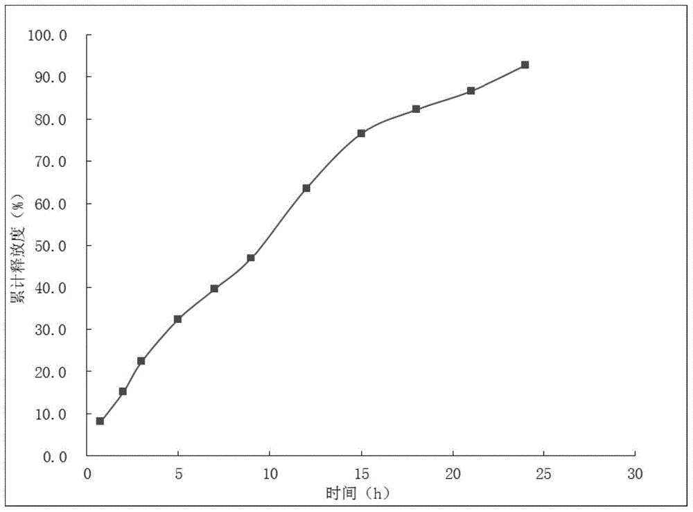 Divalproex sodium sustained-release agent composition and preparation method thereof