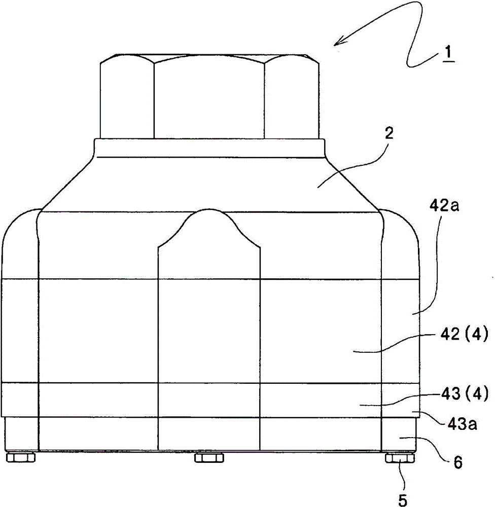 Spray head for gaseous fire extinguishing equipment having silencing function