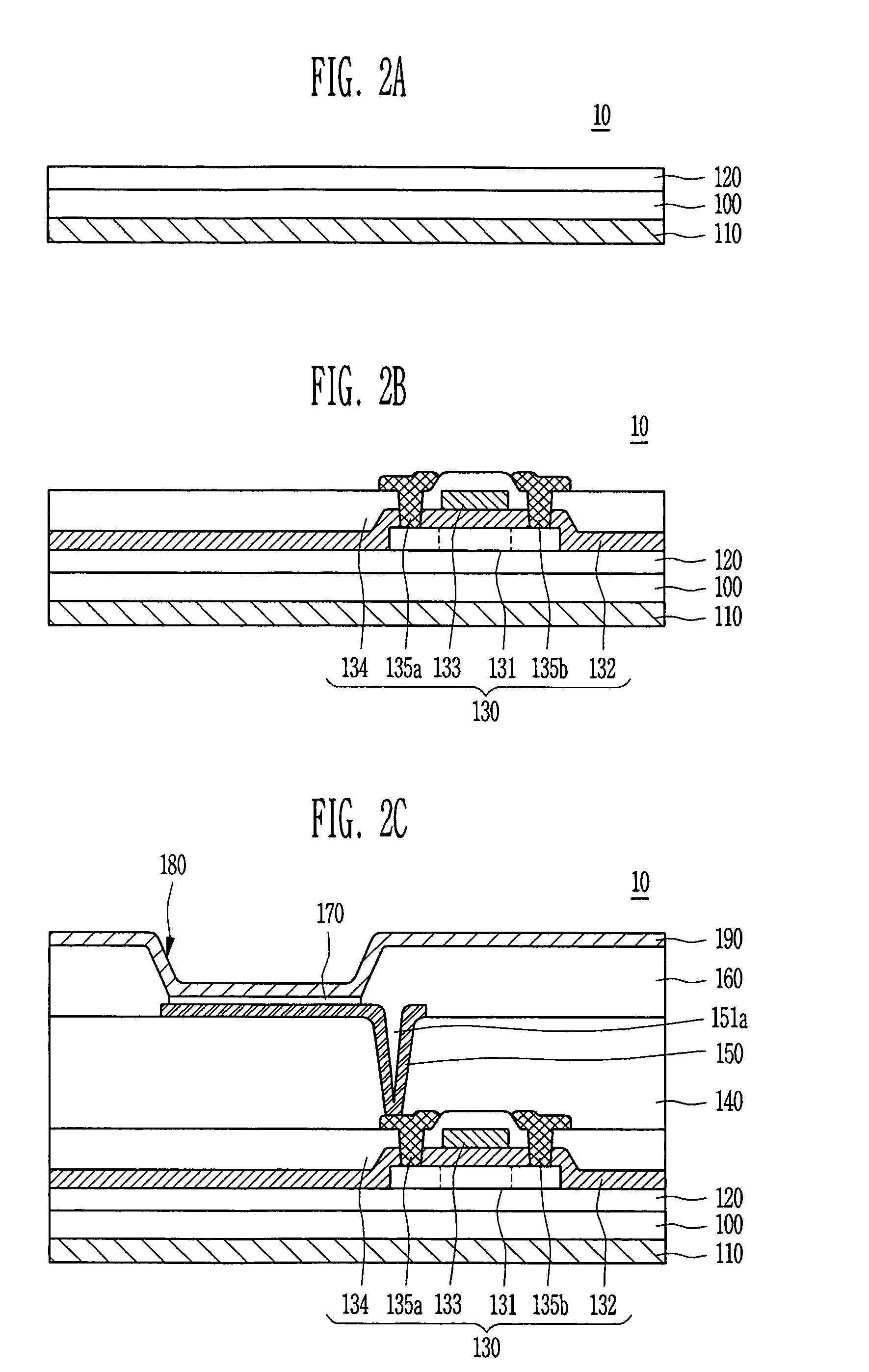 Organic light emitting display (OLED) and its method of fabrication