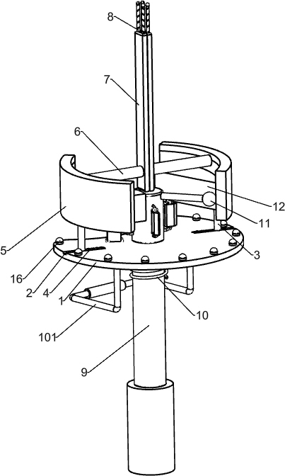 Wound dilator for orthopedics department