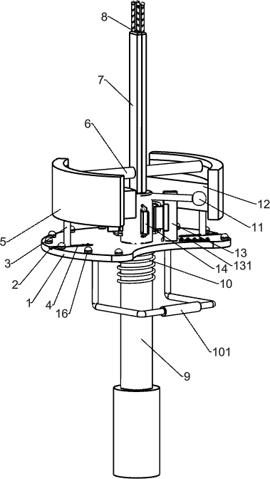 Wound dilator for orthopedics department