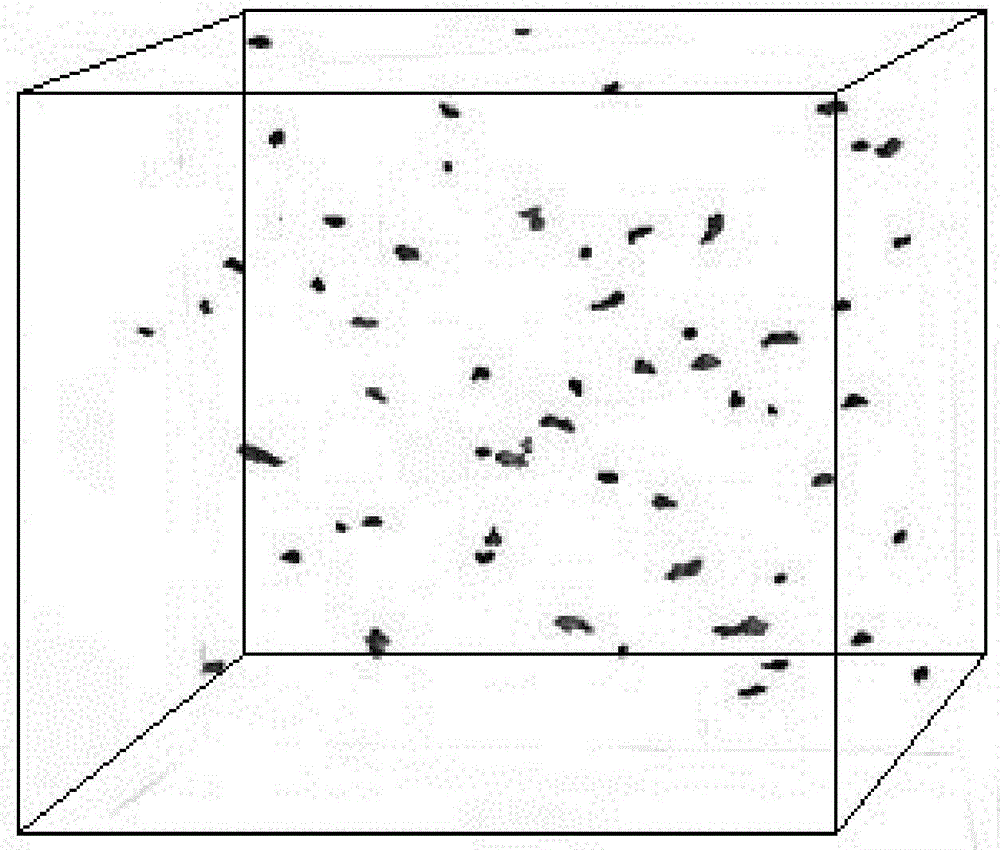 Nondestructive testing method of three-dimensional shape and stress characteristics of internal defects of metal welding seam