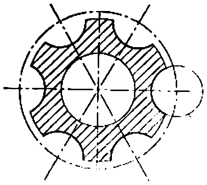 Die forging process and equipment for outer star wheel and inner star wheel blanks for automobile transmission shaft