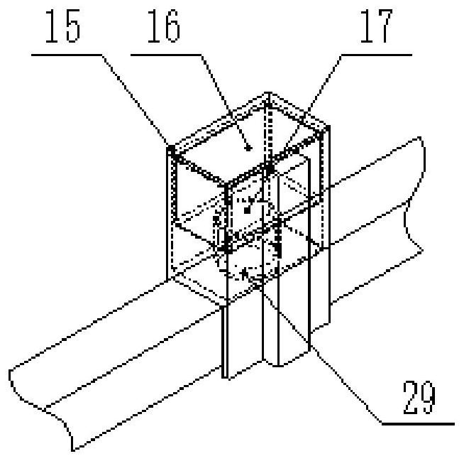 Distribution network hot-line work wire lifting device