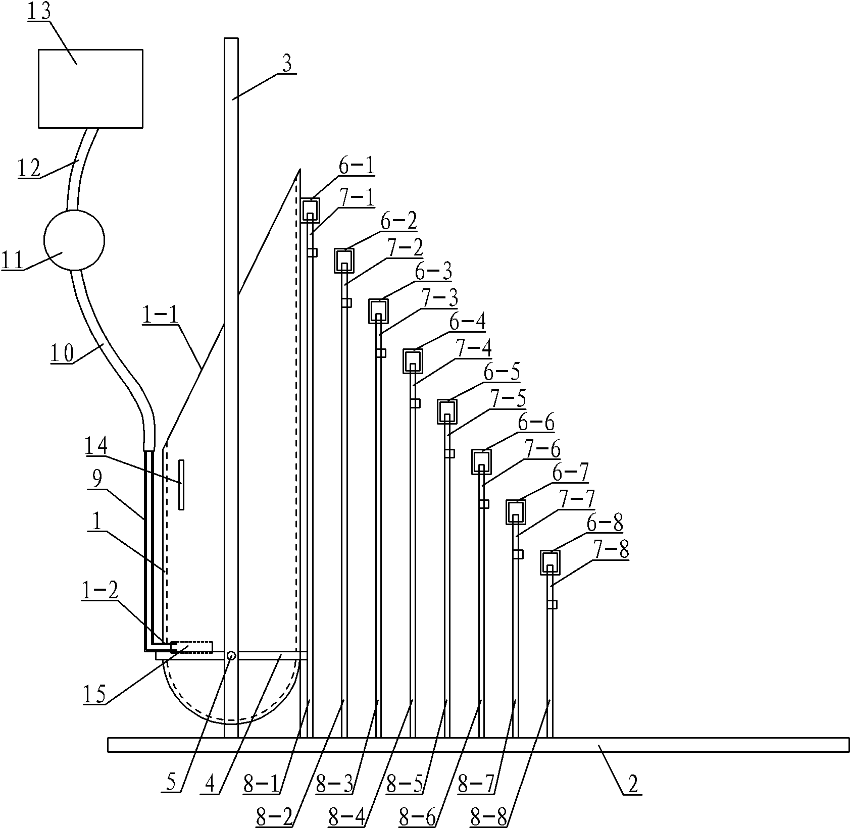 Electroplating device for composite plating electrodeposition