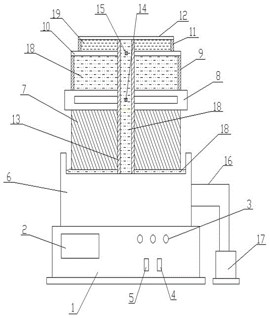 Rapid preparing method for coating for gray iron metal mold casting