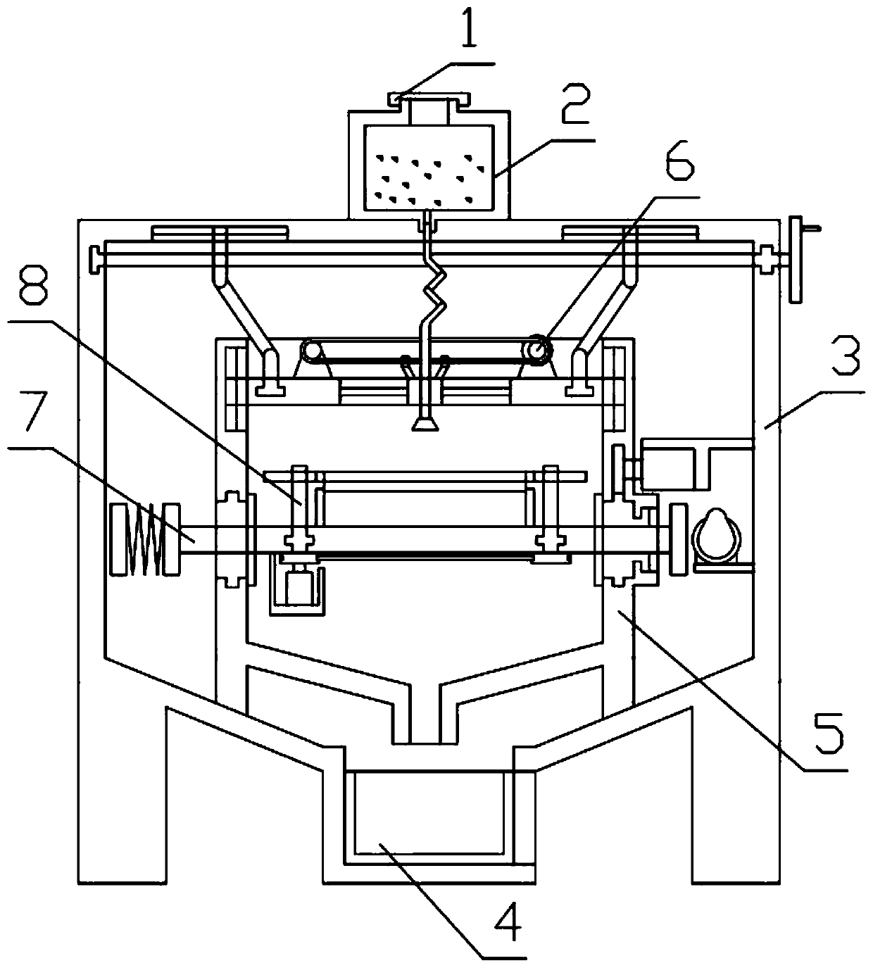 Rotatable medical instrument disinfection device