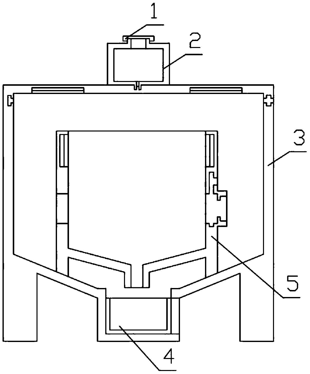 Rotatable medical instrument disinfection device