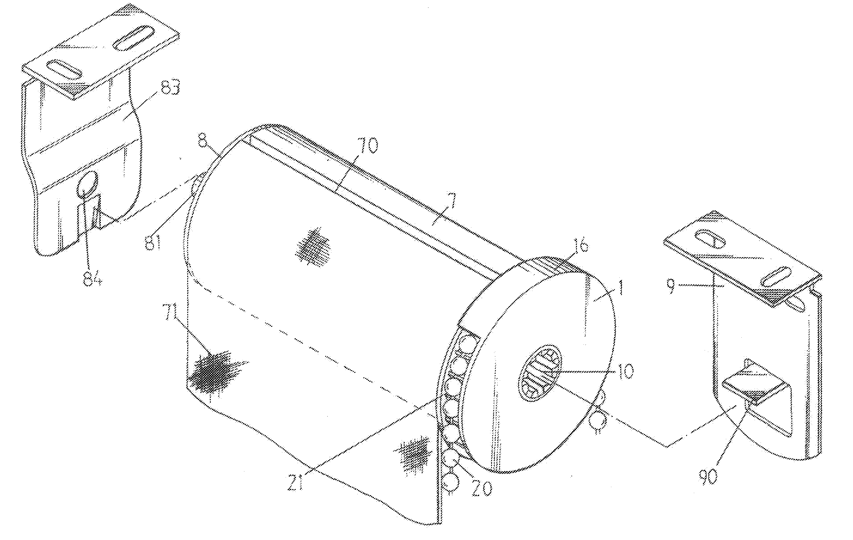 Curtain body positioning control structure for the window curtain