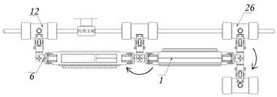 High-altitude cable intelligent inspection and repair device based on remote sensing control