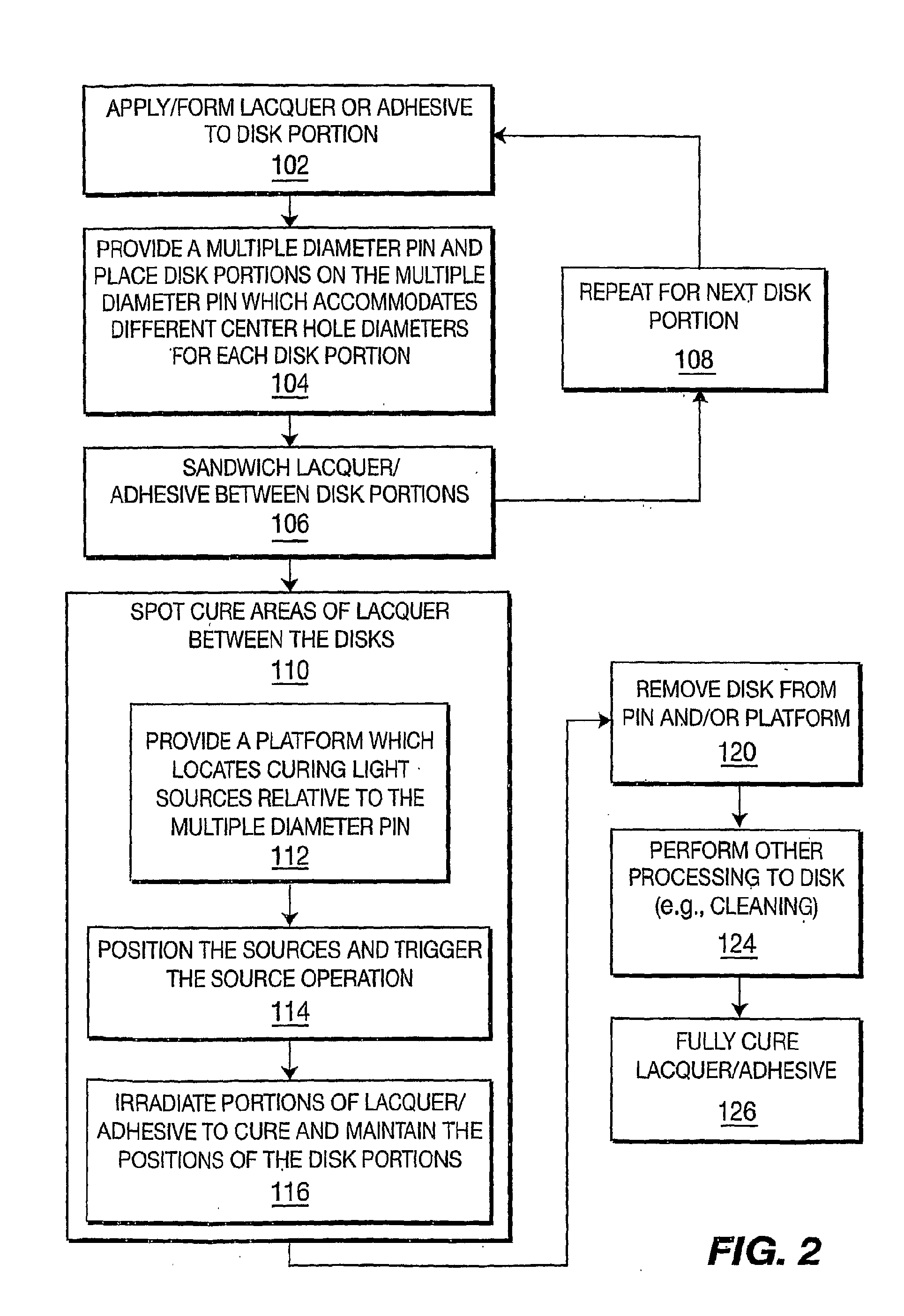 Apparatus and Method for Improving Center Hole Radial Runout Control in Optical Disk Manufacturing