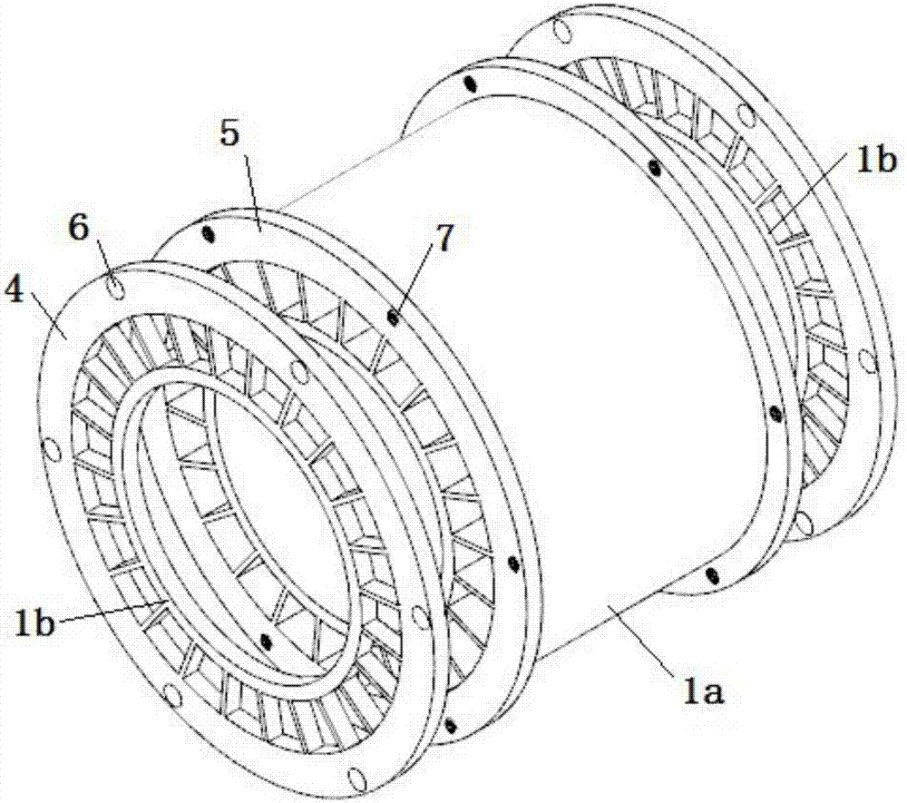 A kind of internal combustion wave rotor with movable end cover and sealing method thereof