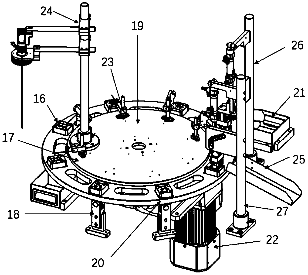 Automatic production equipment for electronic components