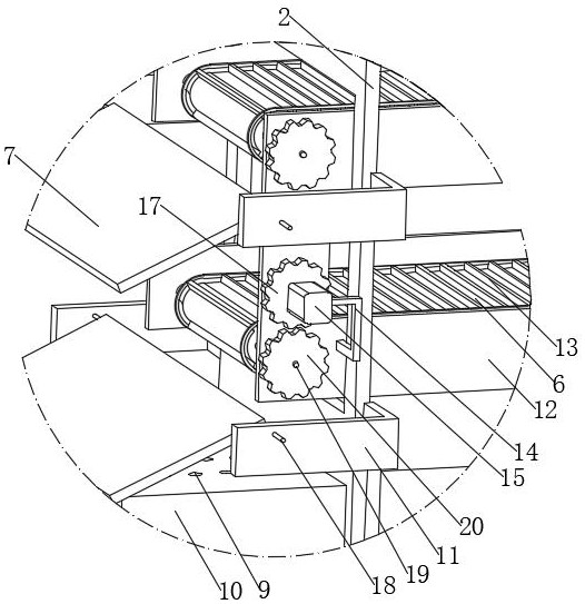 A conveying mechanism for electronic buzzer processing