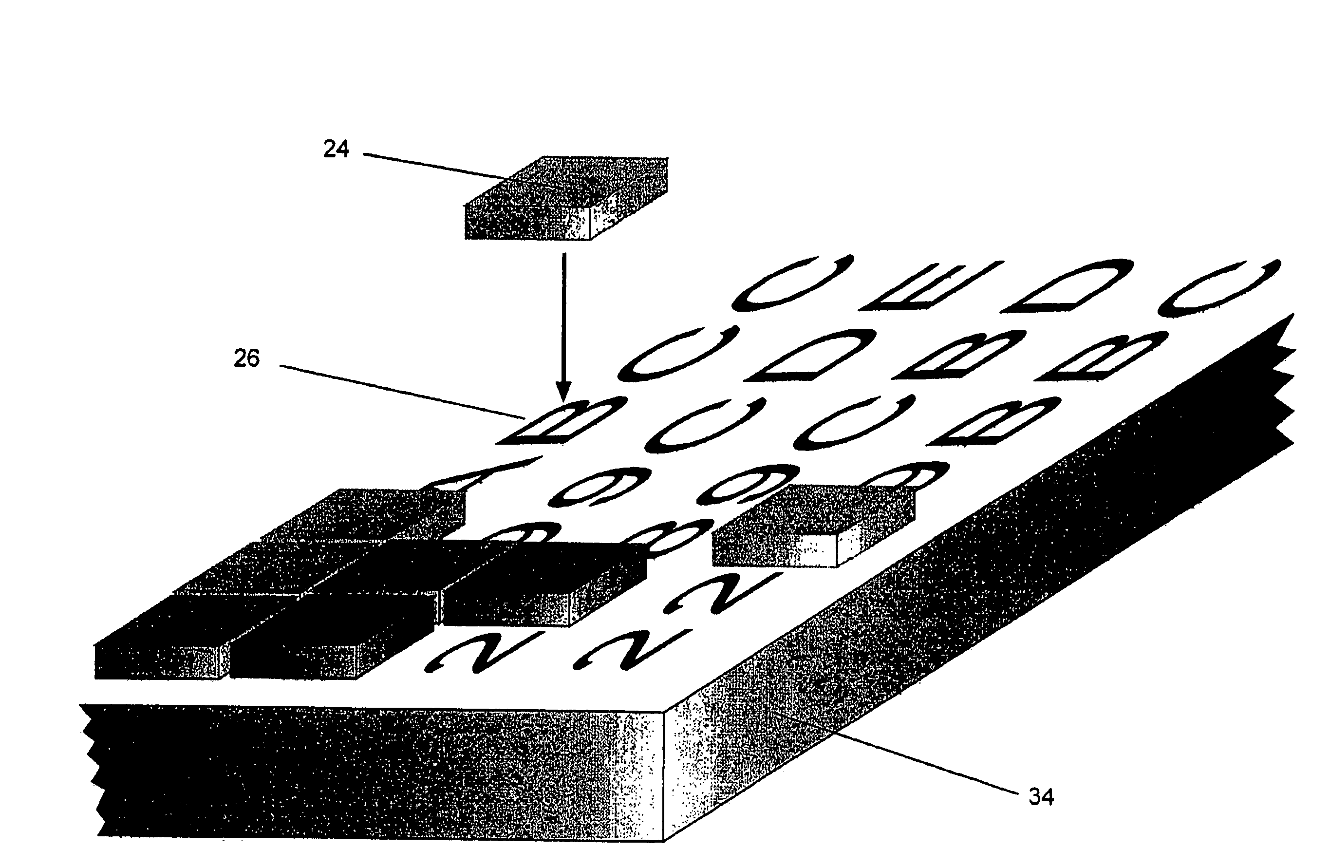 Method of generating painted or tile mosaic reproduction of a photograph or graphic image