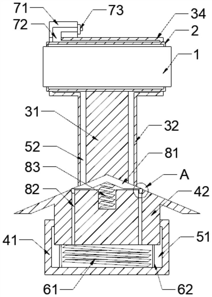 Outdoor parking lot camera heat dissipation device