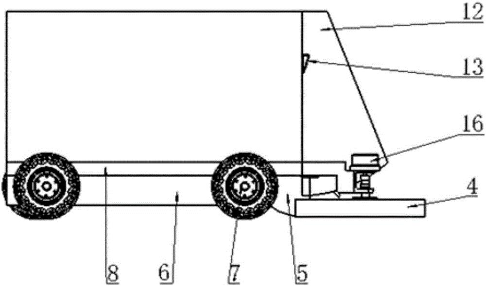 Mobile ball retrieving device