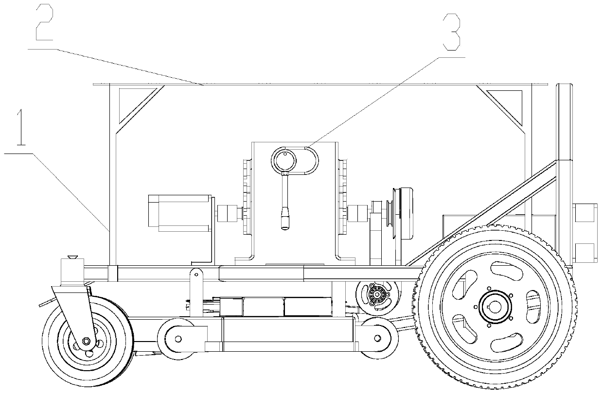 Mowing method based on solar mower