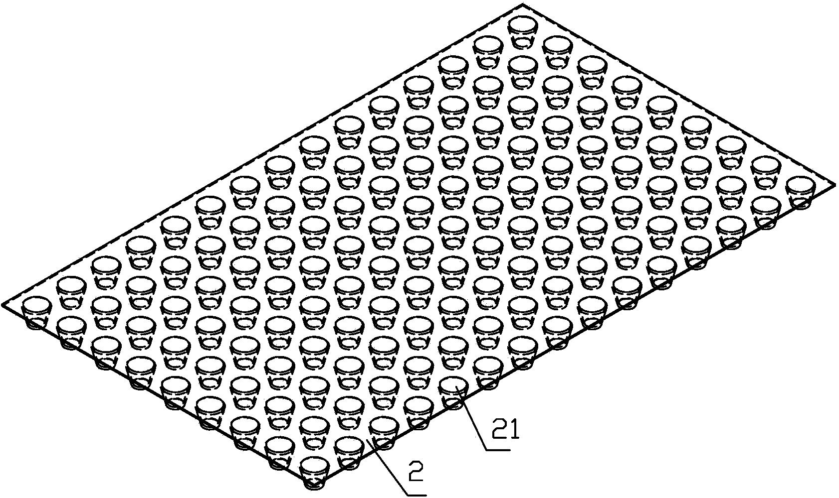 Integrated roof water prevention and heat preservation structure and construction method thereof