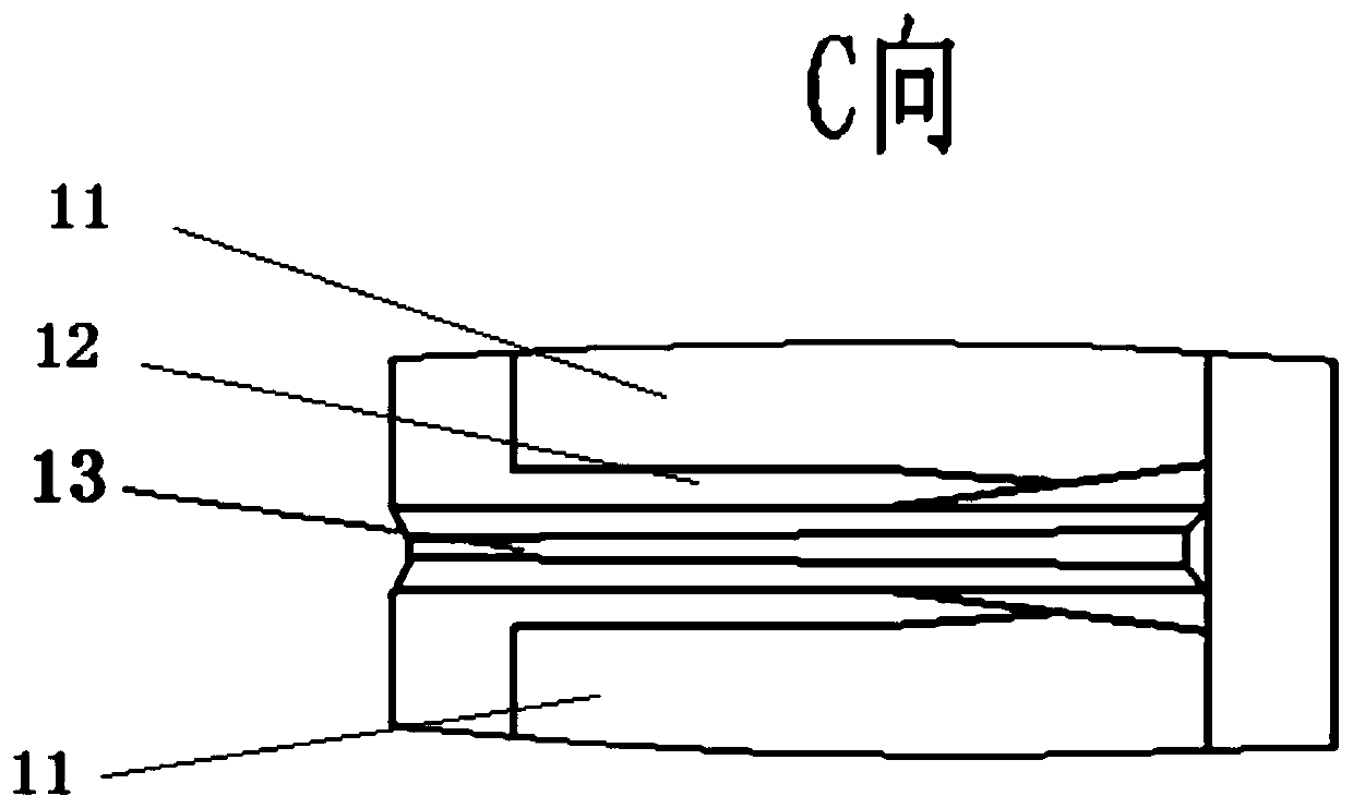 Engineering plastic bearing cage