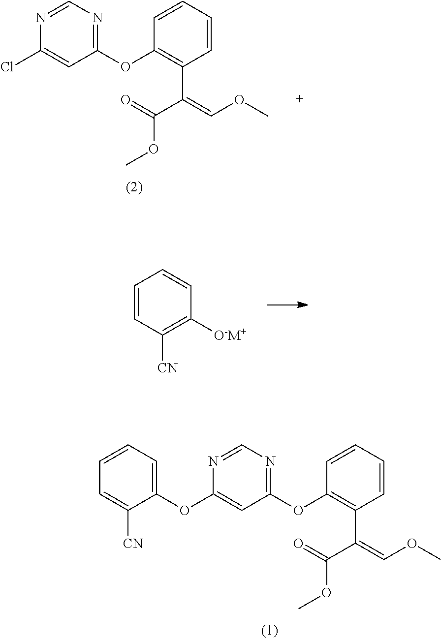 Preparation method for azoxystrobin