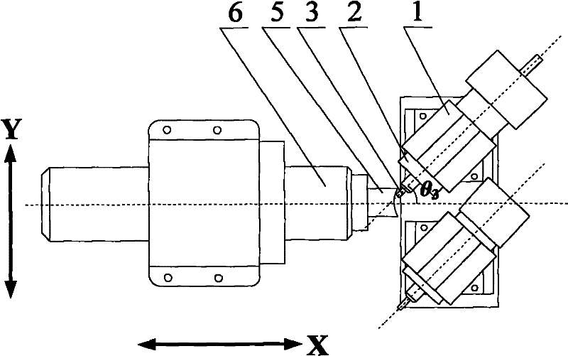 Small-caliber aspherical composite precise processing method