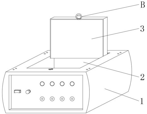 A classroom lighting intelligent control lighting system