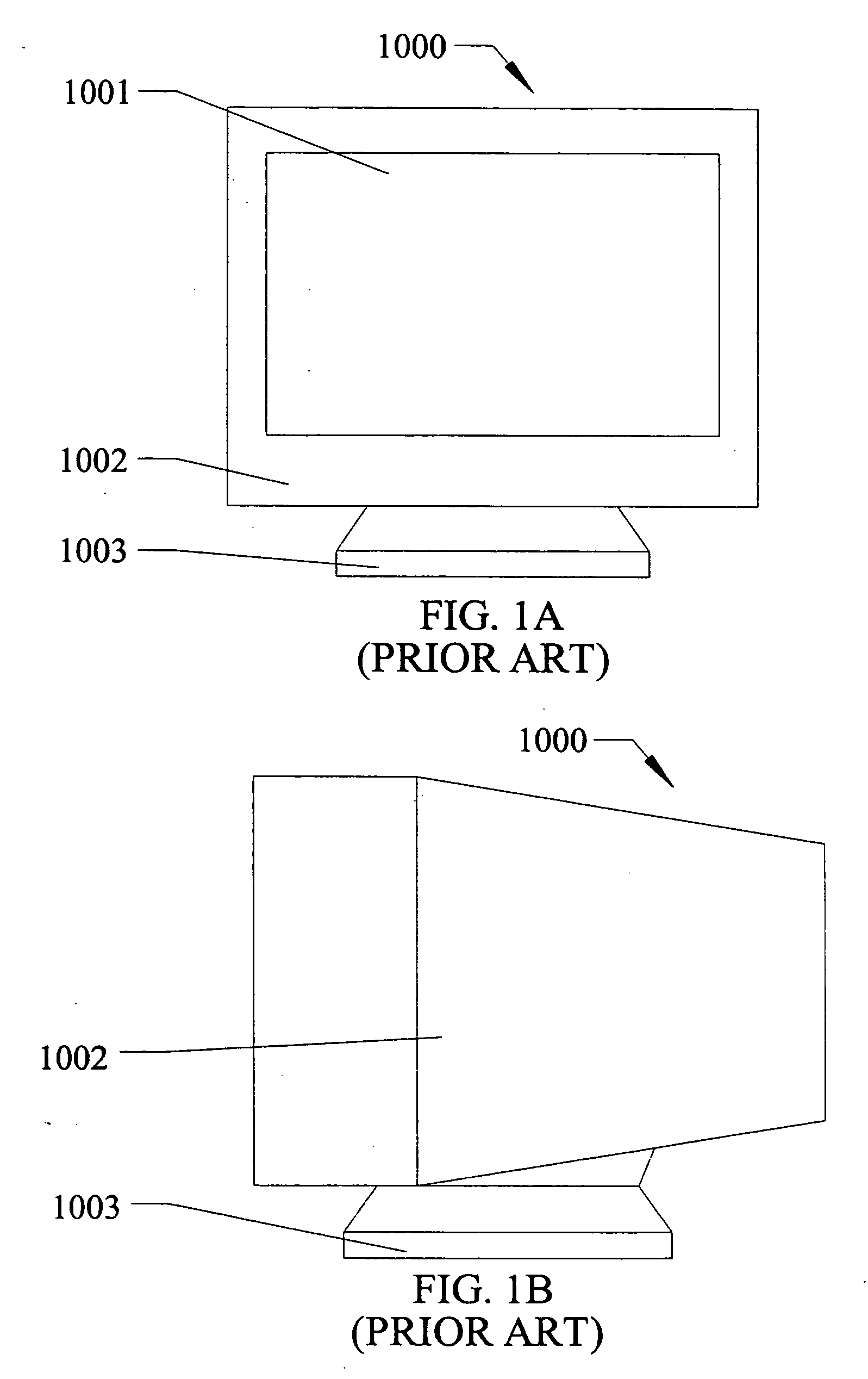 Flat panel display organizer and method