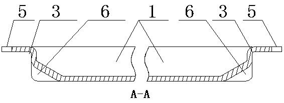 Vehicle-mounted radiator protective plate and radiator core body