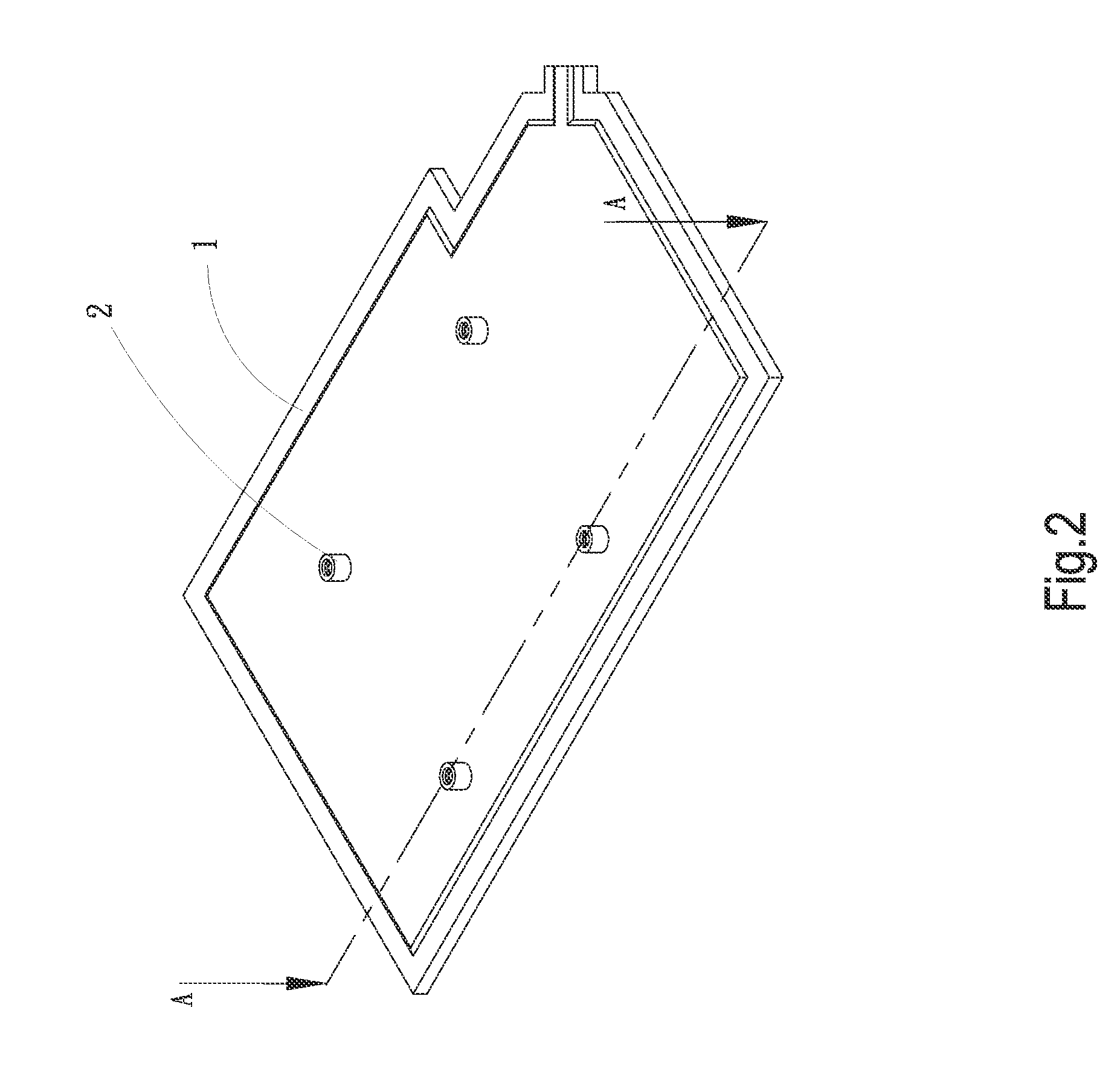 Heat dissipation device with mounting structure