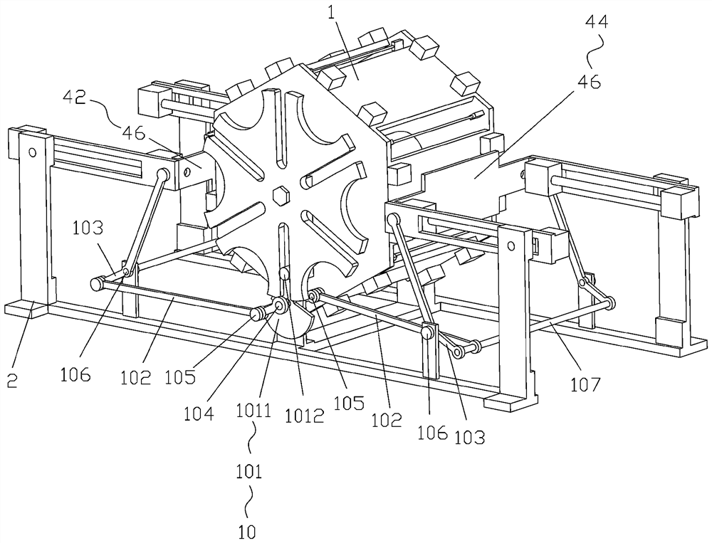 Lamination device and lamination equipment with same