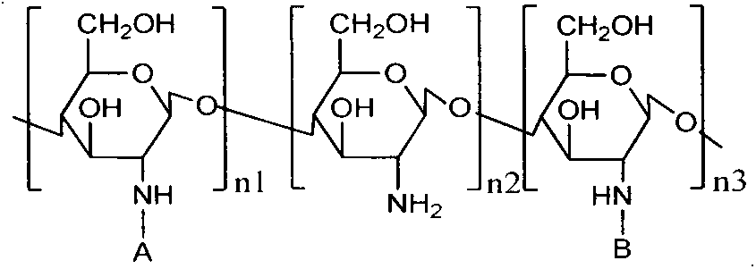 Application of using amphiphilic N-long-chain alkyl-N-arginine chitosan as solubilizing and absorption prompting carrier of gambogic acid