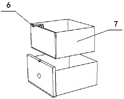 Drawer type classifying garbage bin