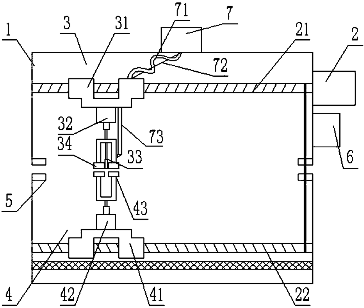 Reinforcing steel bar slitting machine for building construction