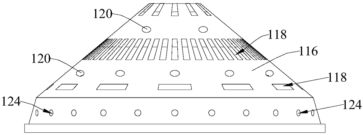 Unloading device, incinerator and sludge treatment method