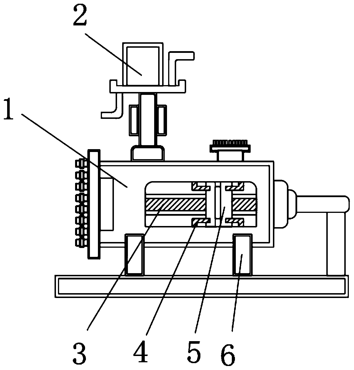 Forming mechanism for sludge granulating and drying machine