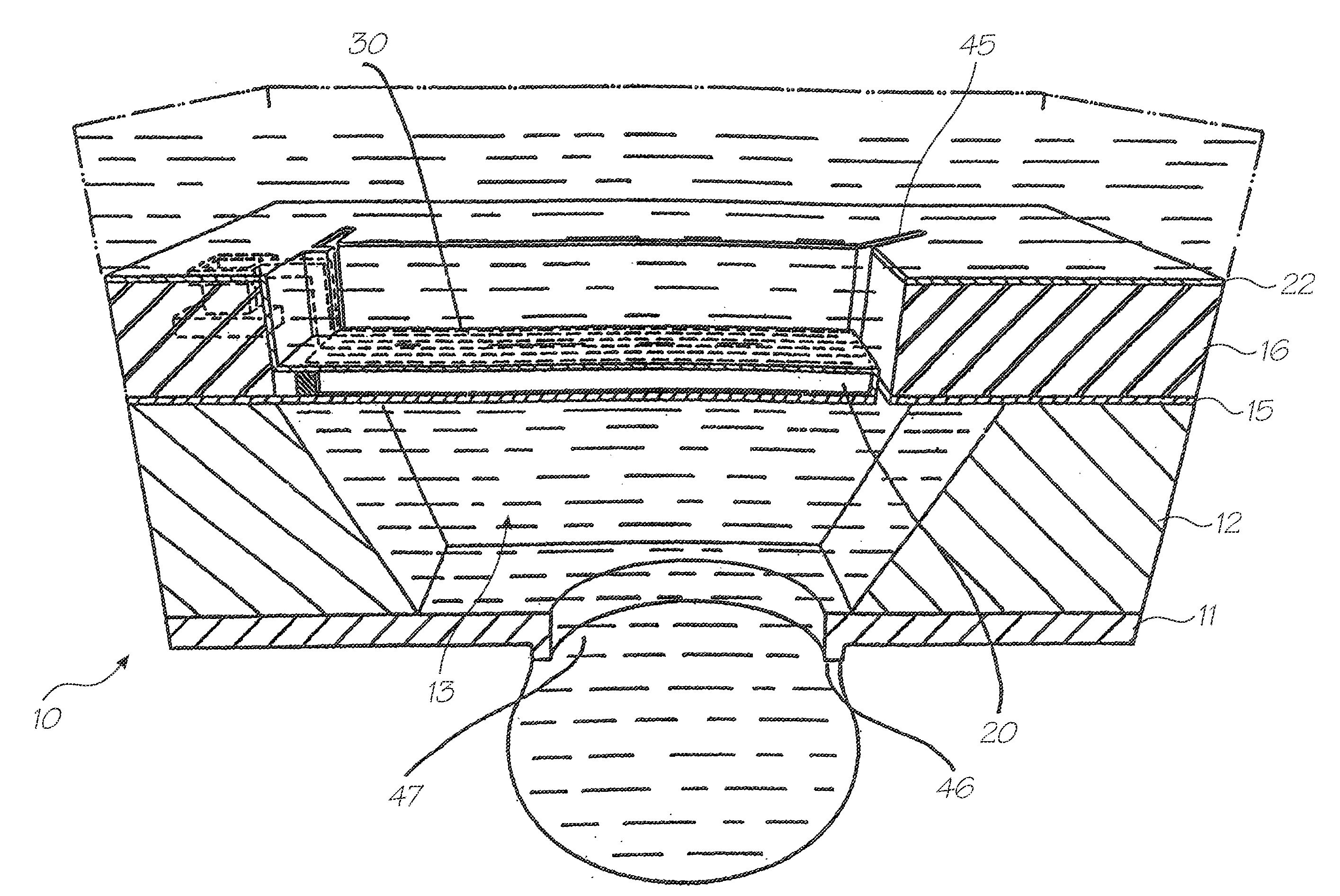 Method of forming printhead by removing sacrificial material through nozzle apertures