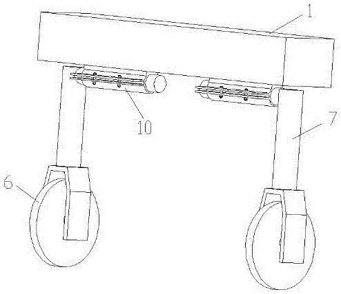 Agricultural traveling frame and agricultural machinery