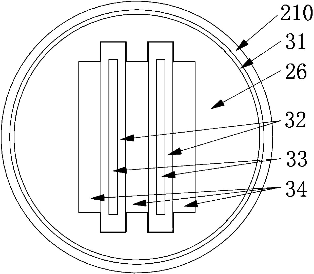 Plate-fuel-element power calibration method for fuel consumption measurement