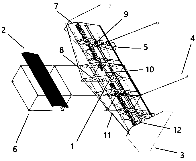 Tailstock type vector differential biaxial aircraft