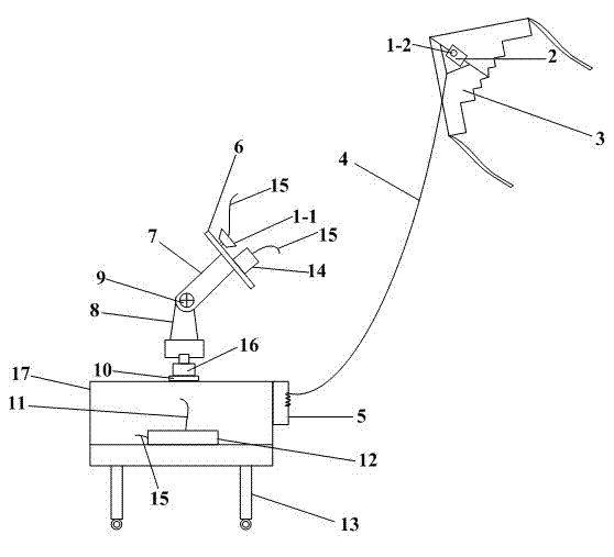 Experiment method and apparatus for studying mapping relation between signal strength indication and distance