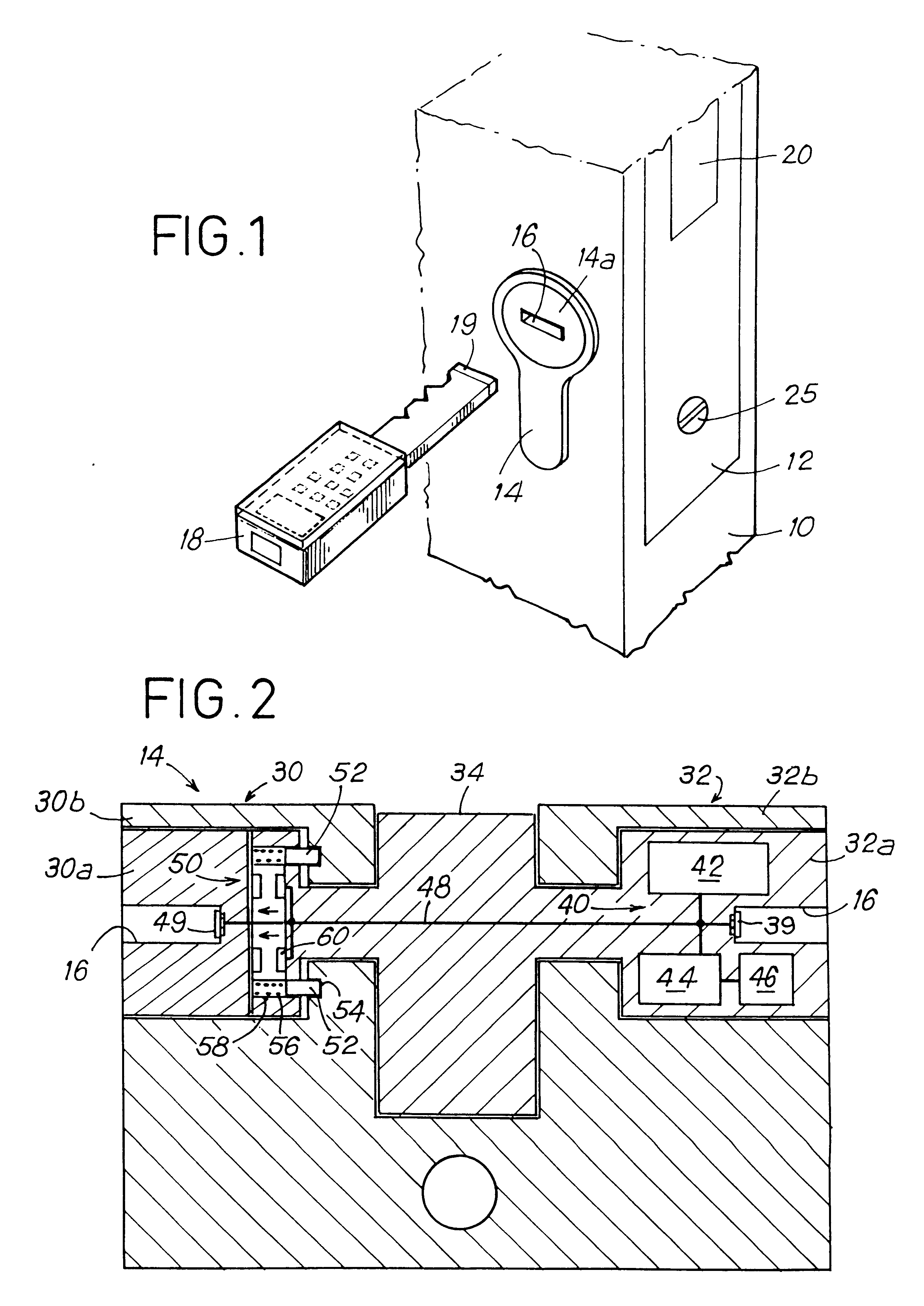 Programmable electronic locking device