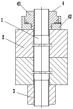 Heavy high-speed precise press body locking mechanism